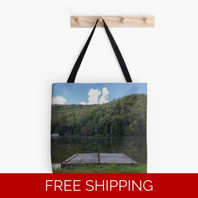 Le Studio Tote Bag Lake Perry 2020 Docks